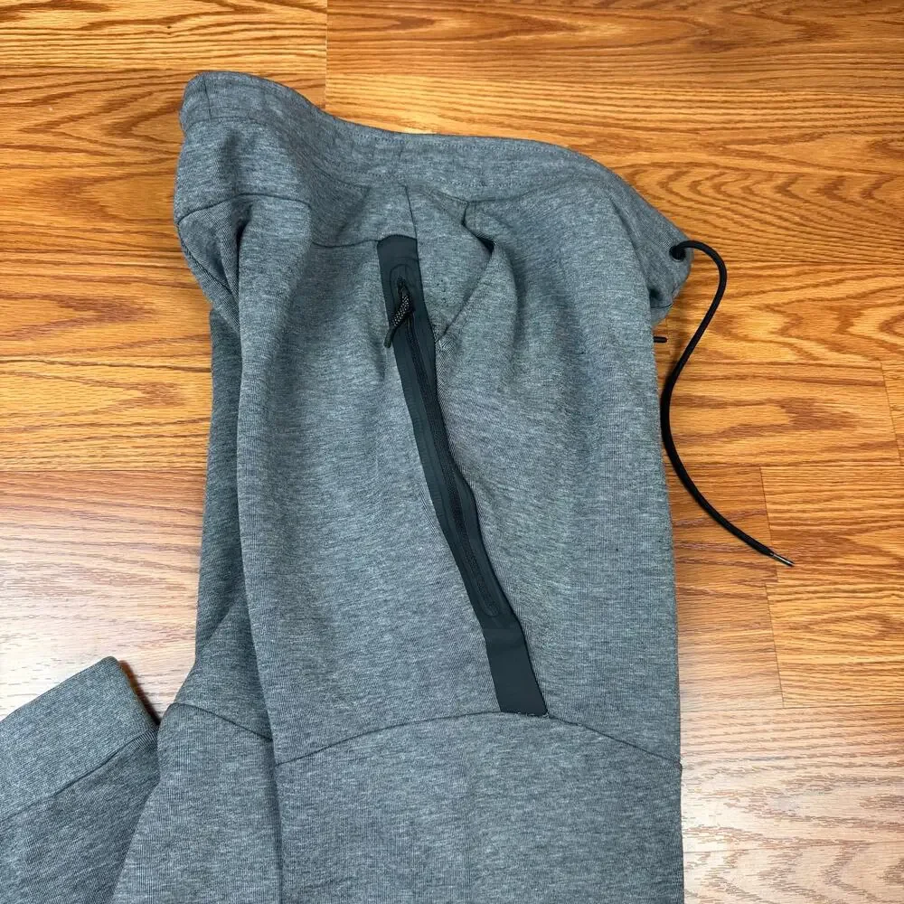 Nike Sportswear Tech Fleece Jogger Sweatpants Carbon Heather Gray Mens Sz L